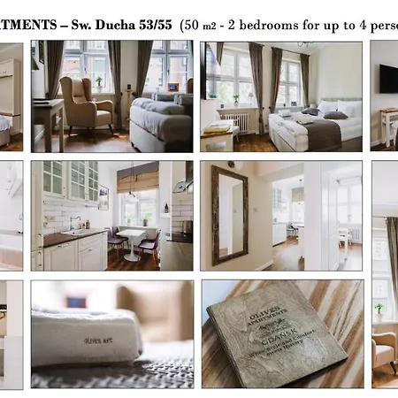 Olives Marina Apartment Gdańsk Eksteriør bilde